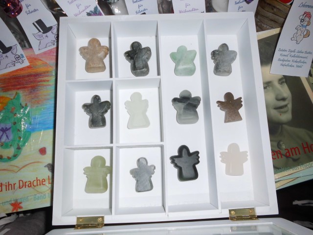 Schutzengel aus Speckstein