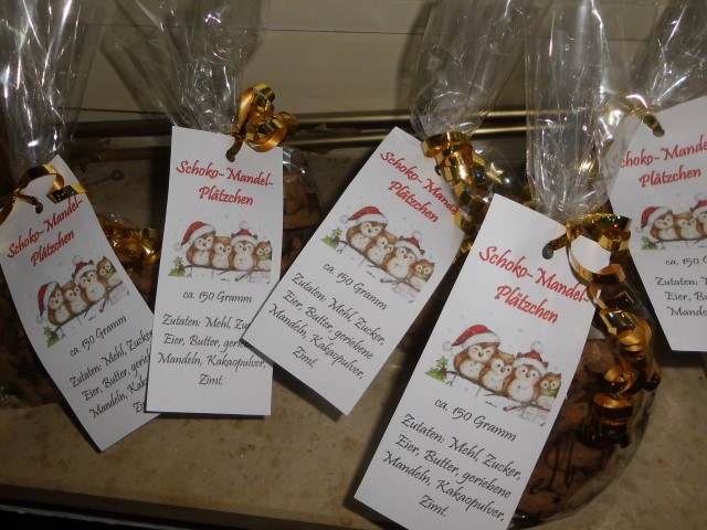 Schoko-Mandel-Zimt-Pl&auml;tzchen