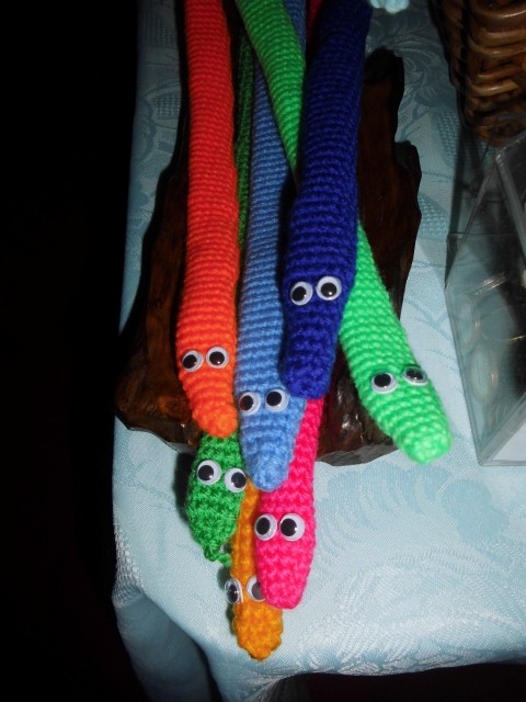 geh&auml;kelte W&uuml;rmer