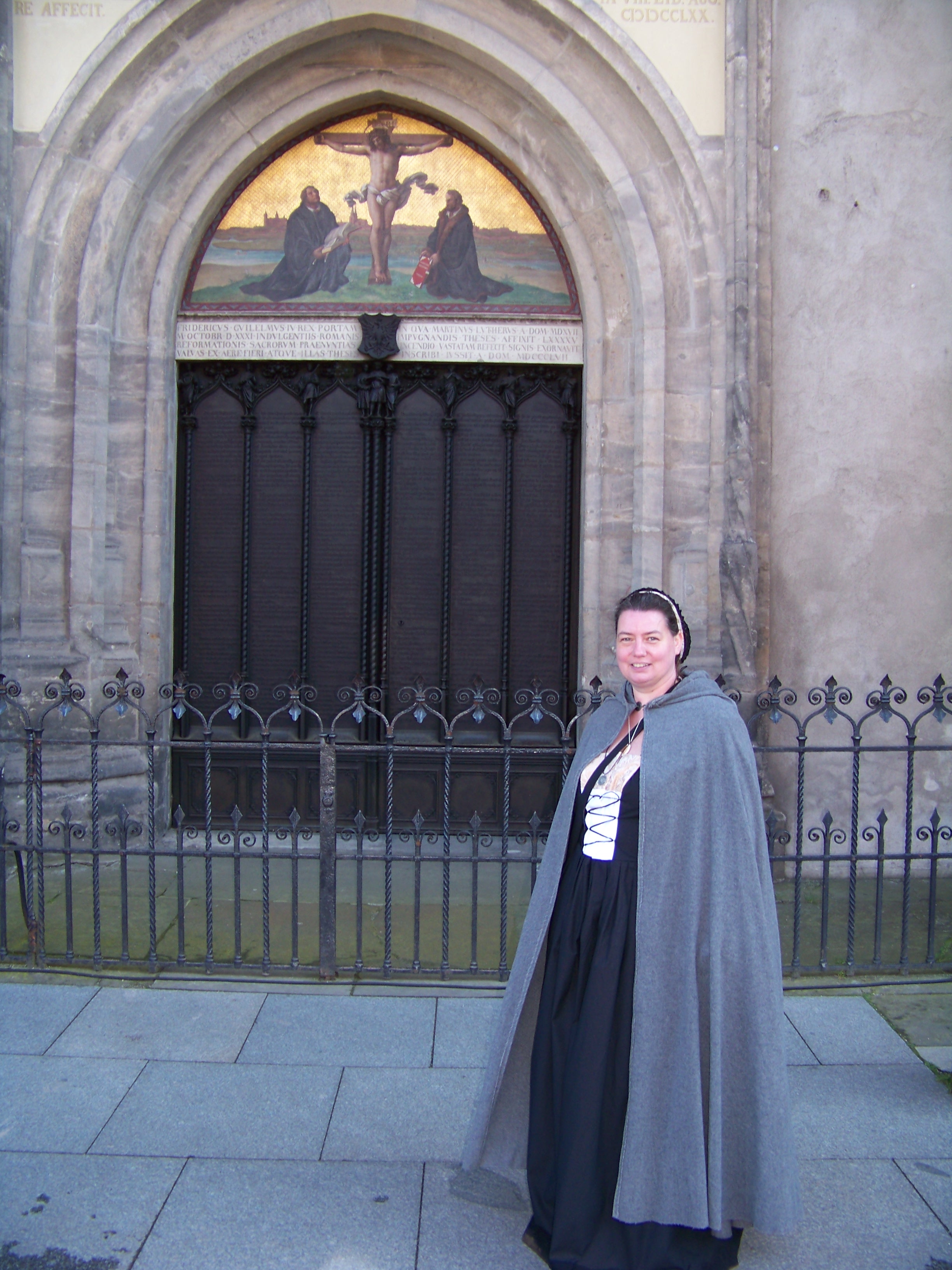 Die Thesent&uuml;r in Wittenberg