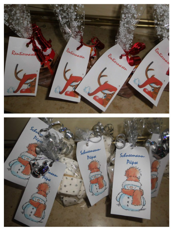 Rentiernasen und Schneemannp&uuml;pse